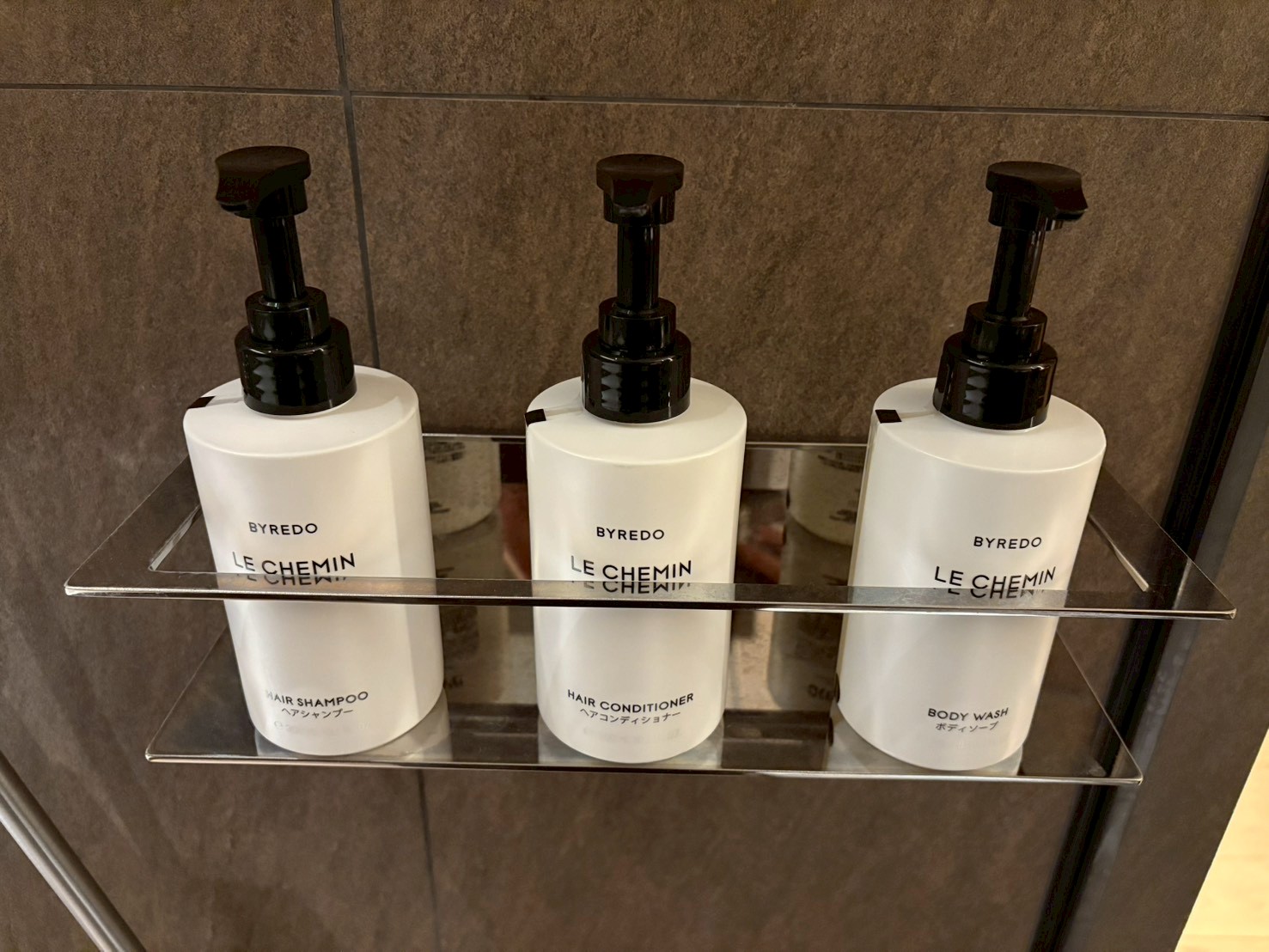 バスアメニティと歯ブラシ等のアメニティセット