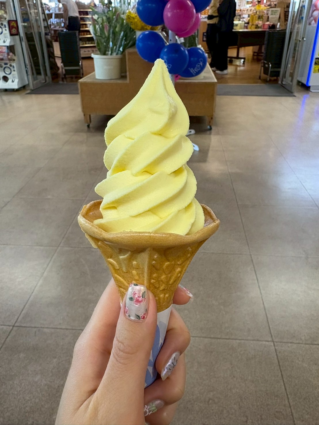 子みかんソフトクリーム