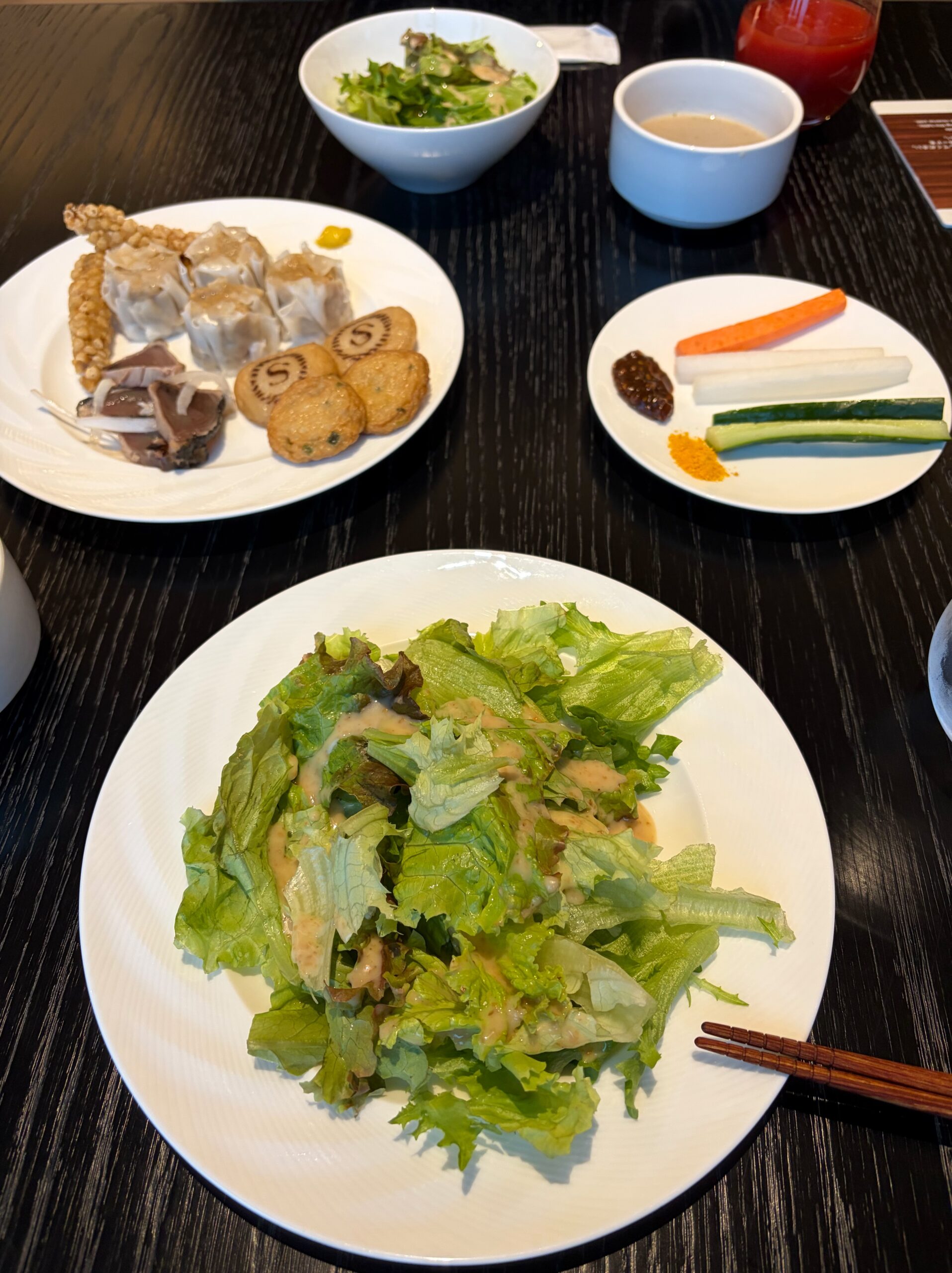 自分の盛り付け皿