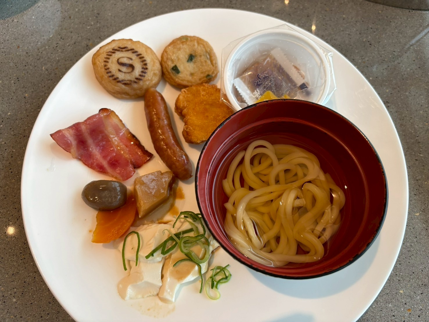 朝食実食の一皿